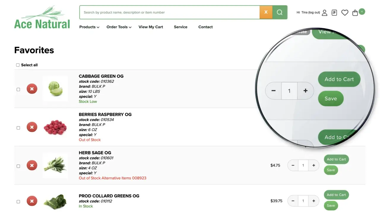 Facilitate One-Click Reorders 