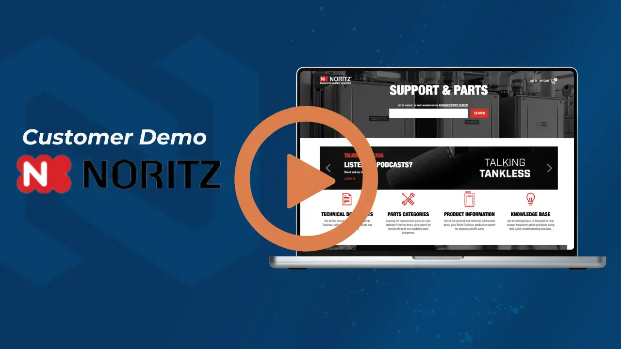 Noritz customer demo for mobile